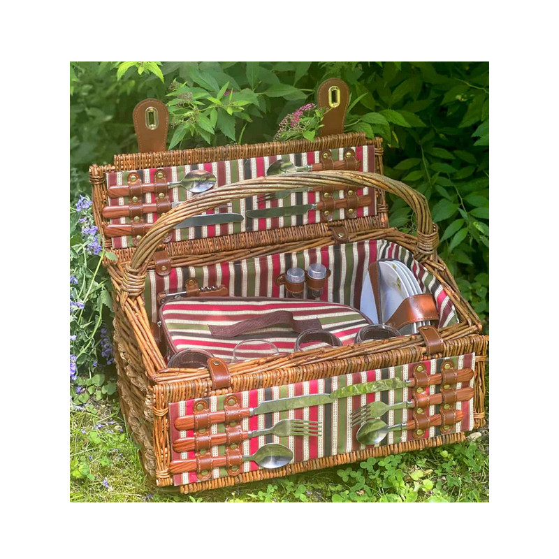 Panier pique-nique Montmartre 4 personnes Les Jardins de la Comtesse