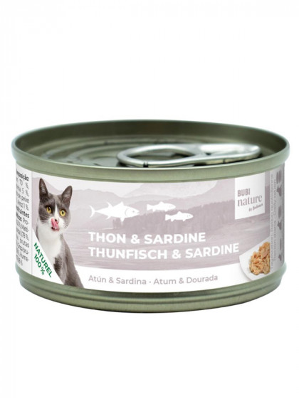 Patée Bubi Nature Thon & Sardine 70g Bubimex
