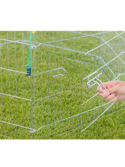 Enclos extérieur hexagonal Ø110cm 56,5 x 56,5cm Kerbl