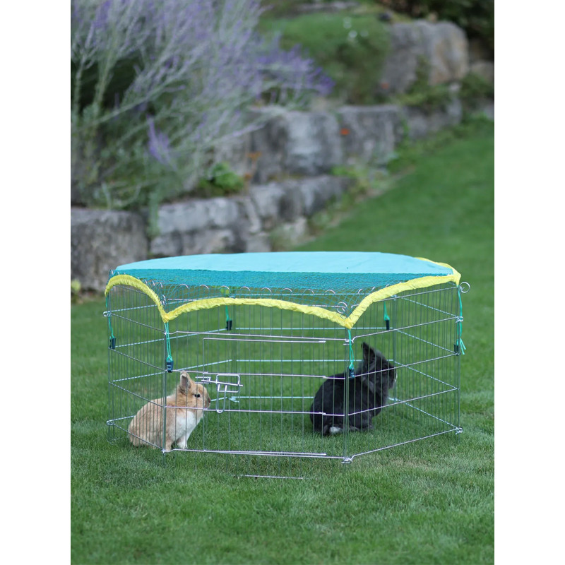 Enclos extérieur hexagonal Ø110cm 56,5 x 56,5cm Kerbl