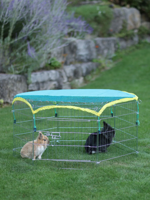 Enclos extérieur hexagonal Ø110cm 56,5 x 56,5cm Kerbl