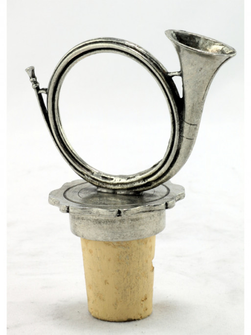 Bouchon trompe de chasse Etain Lovergreen