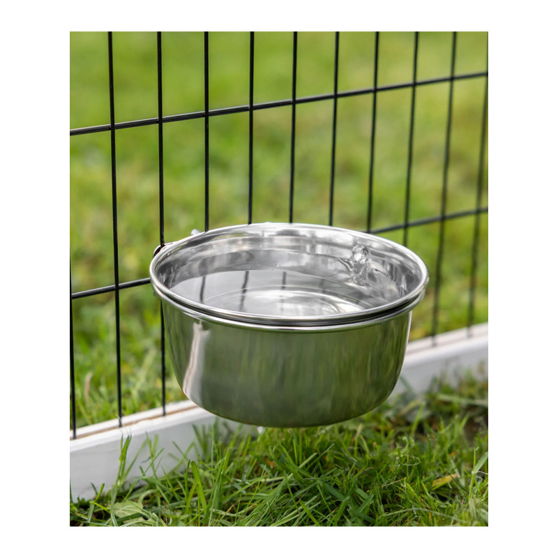 Gamelle inox à visser rongeur 600ml Kerbl