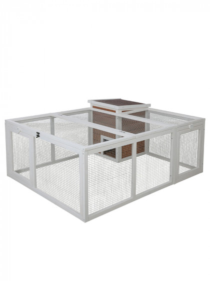 Enclos extérieur avec abri Kerbl