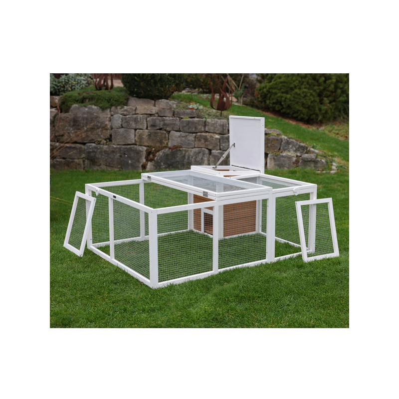 Enclos extérieur avec abri Kerbl