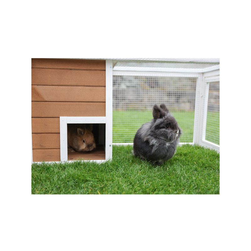 Enclos extérieur avec abri Kerbl