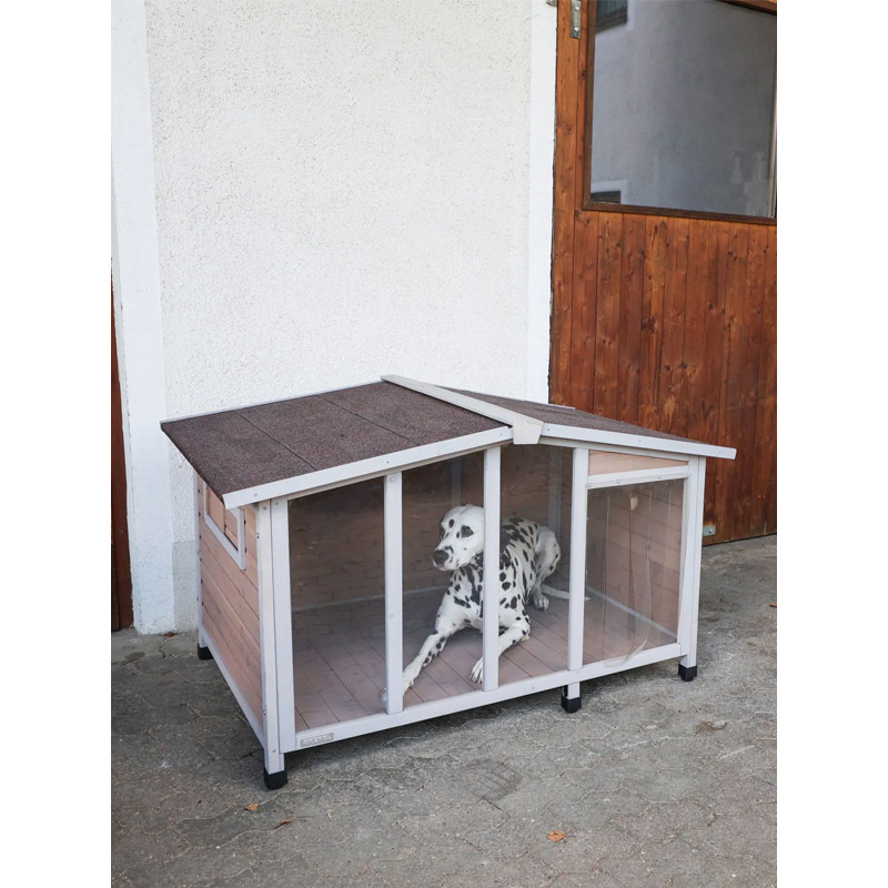 Niche pour chien Overview avec plexiglas Kerbl