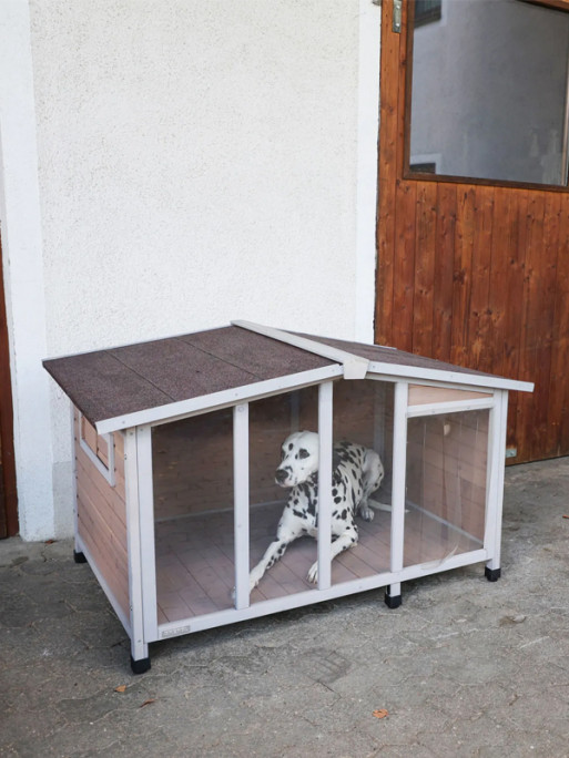Niche pour chien Overview avec plexiglas Kerbl
