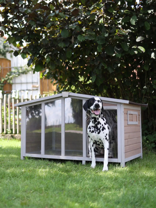 Niche pour chien Overview avec plexiglas Kerbl