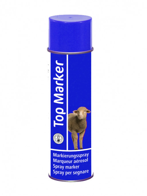Marqueur aérosol TopMarker ovins 500ml Kerbl