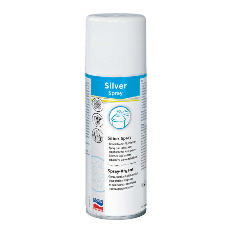 Spray aérosol Silver 200ml Agrochemica