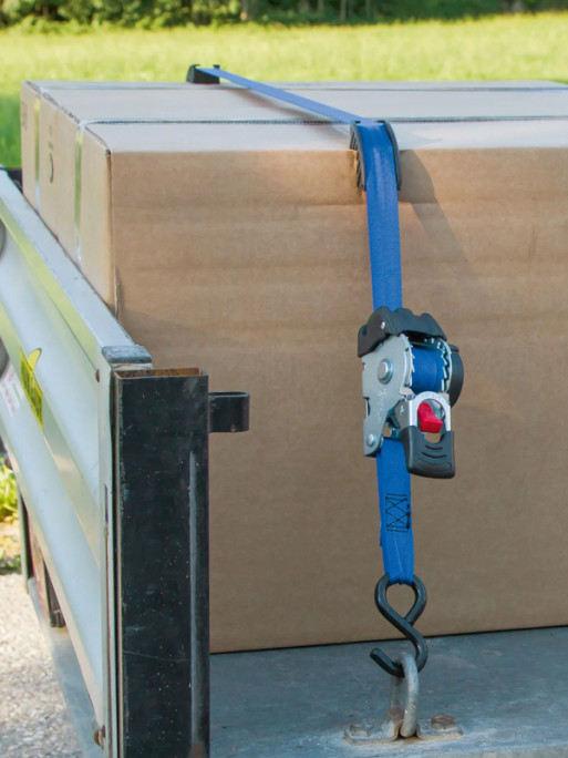 Sangle d'arrimage avec enrouleur Kerbl