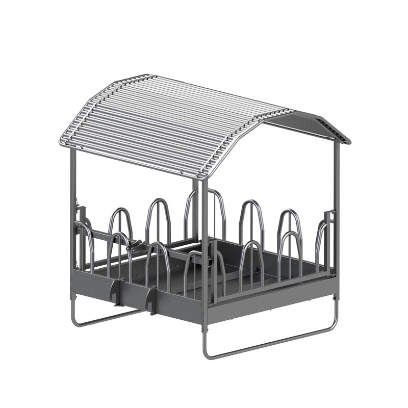 Râtelier rectangle avec cornadis 230x230x250cm Kerbl