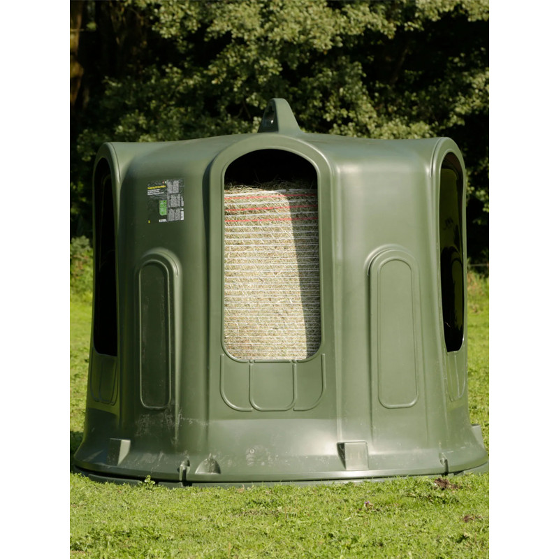 Cloche à foin balles rondes Kerbl