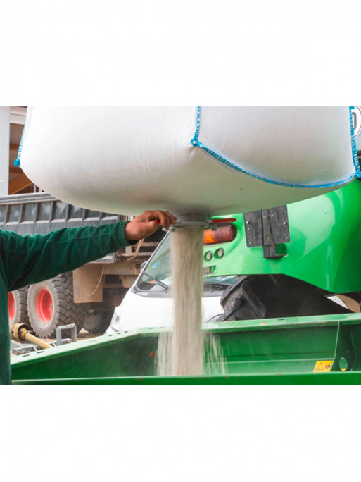 Dispositif de décharge métal pour BigBag Kerbl