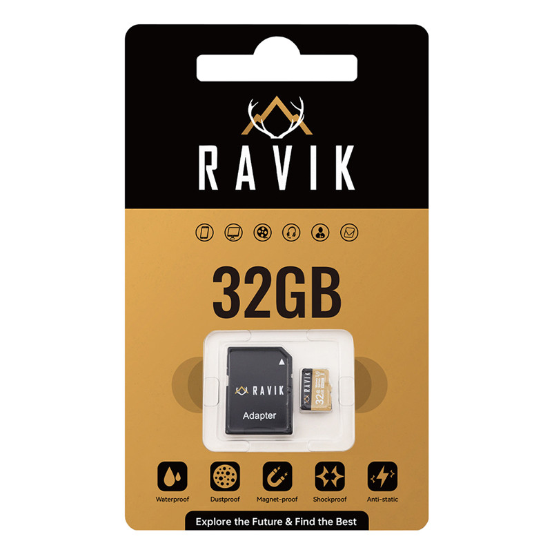 Carte mémoire SDHC Class 10 32Gb Ravik