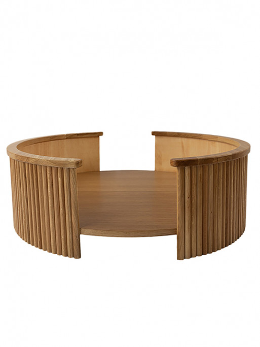 Support Elite Pouf en bois Fantail