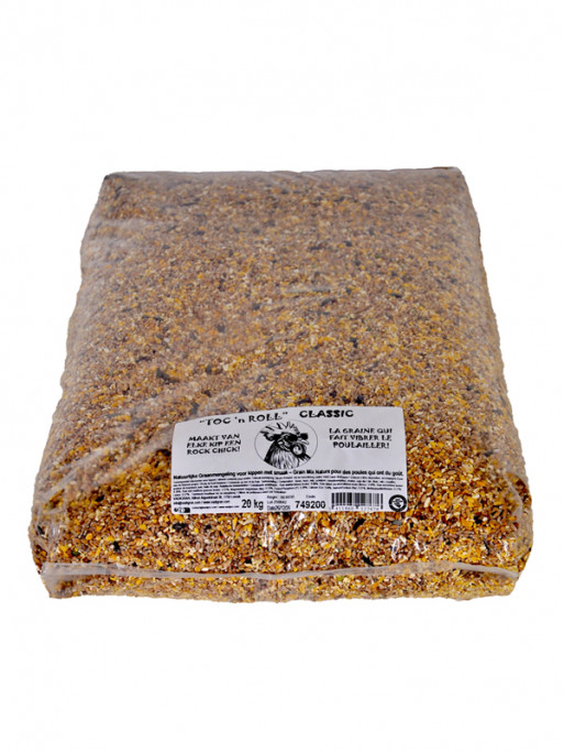 Mélange céréales pour poules 20kg Toc'N Roll