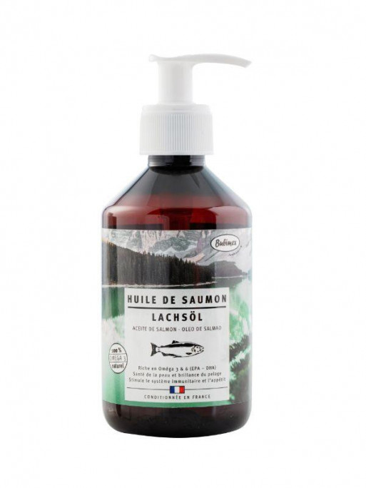 Huile de Saumon 250ml Bubimex