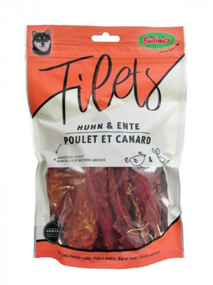 Filets poulet et canard 300g Bubimex