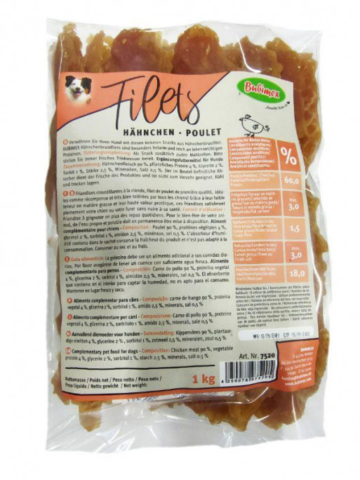 Filets de poulet 1kg Bubimex