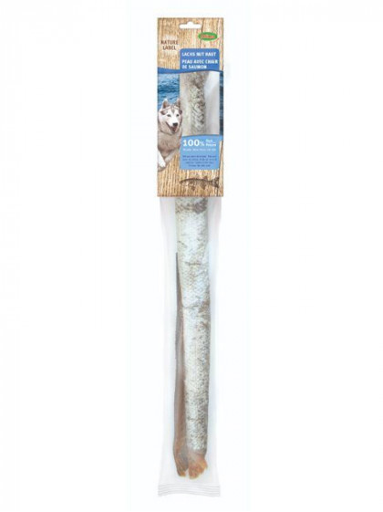 Peau de saumon avec viande XL 100g Bubimex
