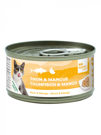 Patée Bubi Nature thon/mangue 70g Bubimex