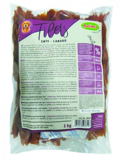 Filets de canard 1kg Bubimex