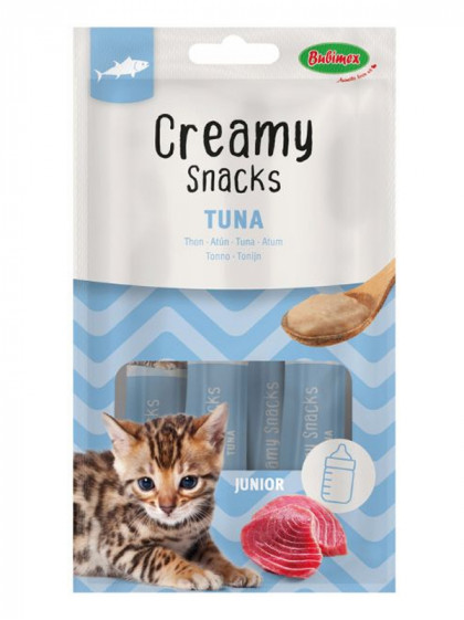 Creamy Snacks chaton x4 thon 60g Bubimex