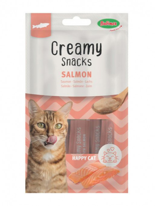Crème à lécher au saumon X4 - 60g Bubimex