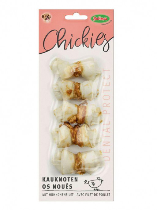 Os noués poulet Chickies x5 Bubimex
