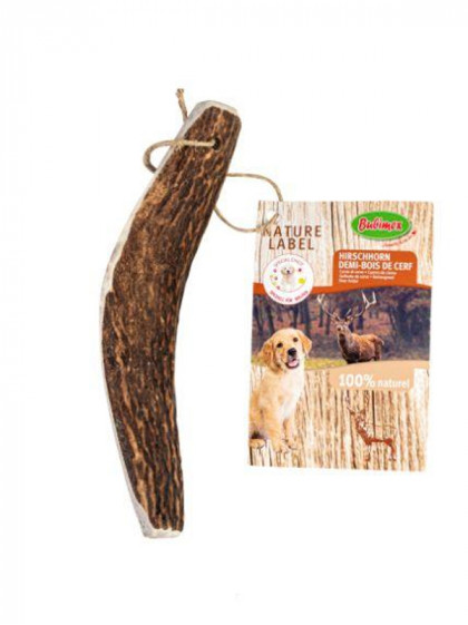 Bois de cerf coupé en deux Bubimex