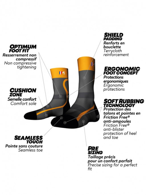 Chaussettes Pro Hunting Monnet