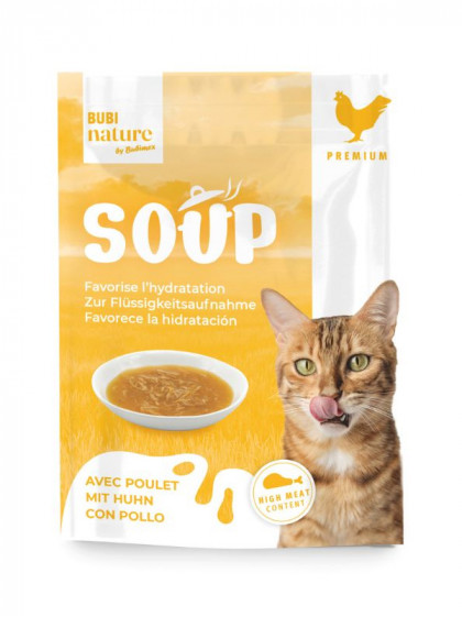 Soupe Bubi Nature au thon 50g chat Bubimex