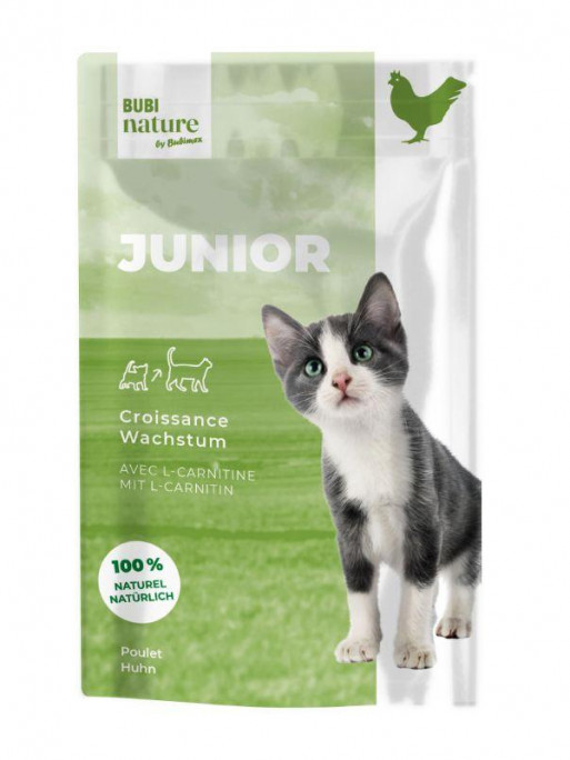 Filets Bubi Nature chat junior poulet 70g Bubimex