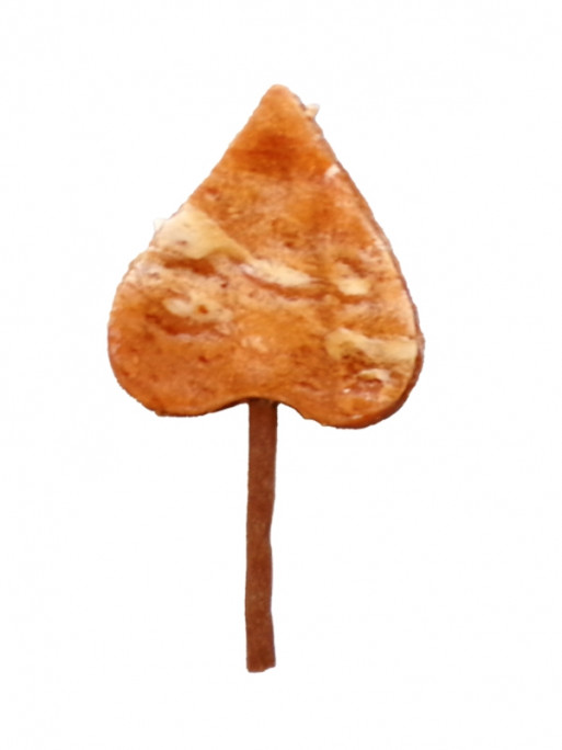 Sucette coeur au poulet 11cm vrac