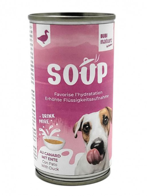 Soupe Bubi Nature canard chien 185g Bubimex