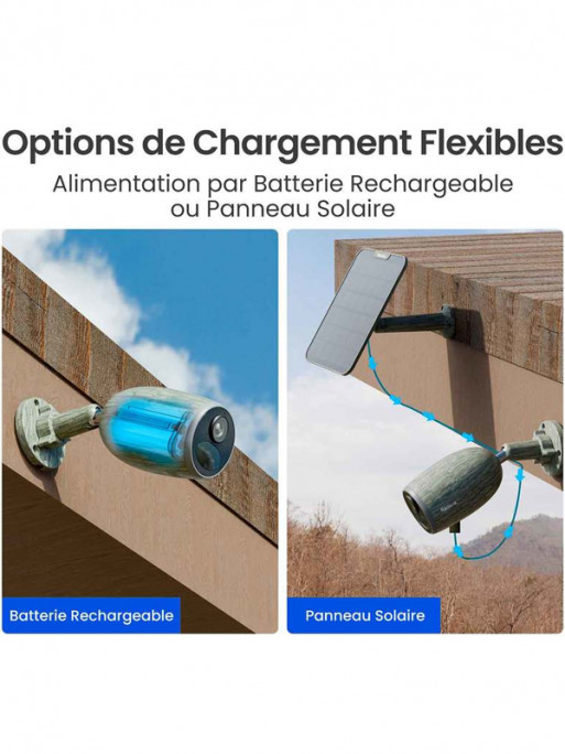 Caméra sans fil avec panneau solaire GO G330 4G Reolink