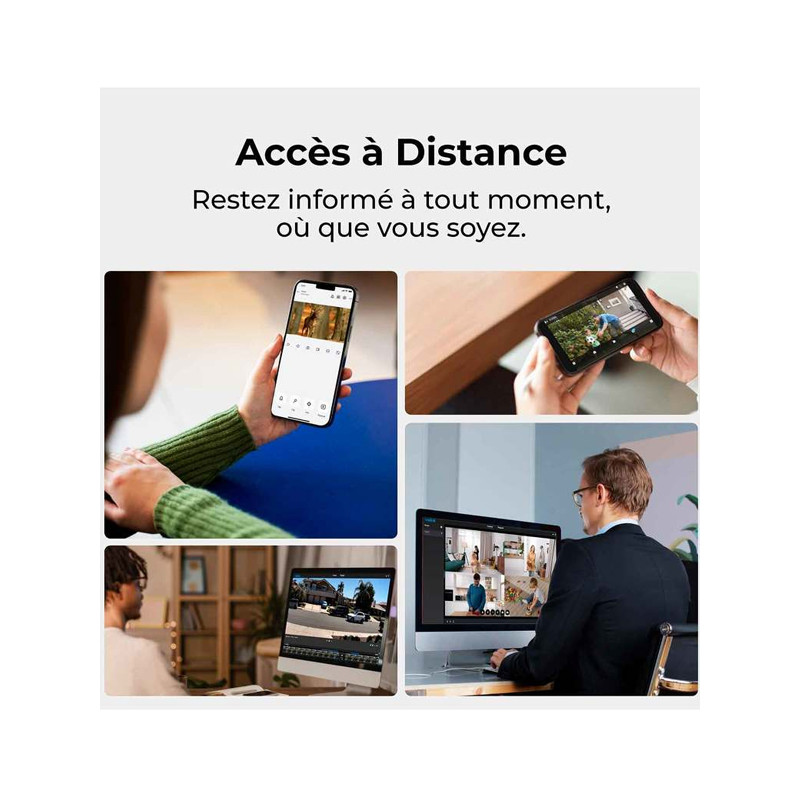 Caméra sans fil avec panneau solaire GO G330 4G Reolink