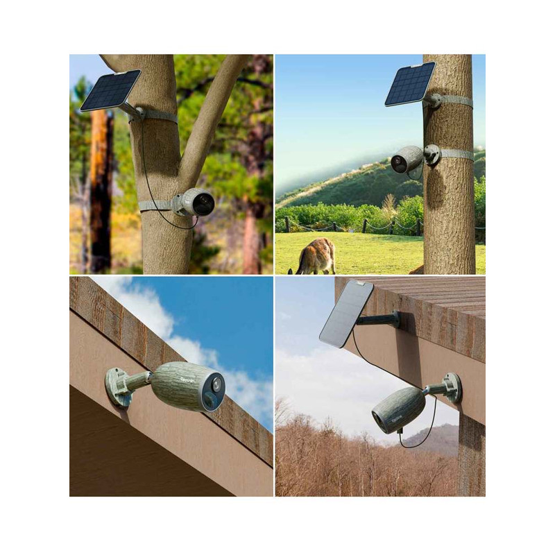 Caméra sans fil avec panneau solaire GO G330 4G Reolink