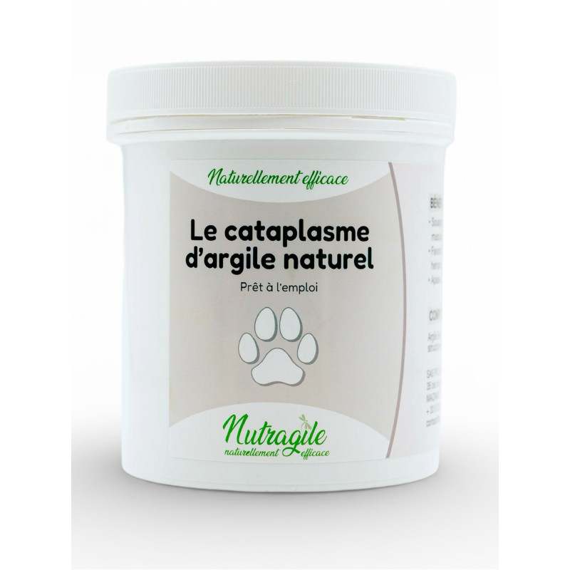 Cataplasme d'argile naturel 750g Nutragile