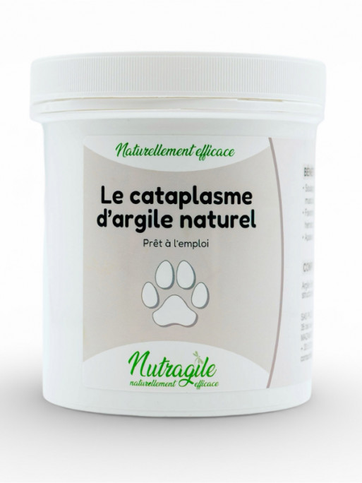 Cataplasme d'argile naturel 750g Nutragile