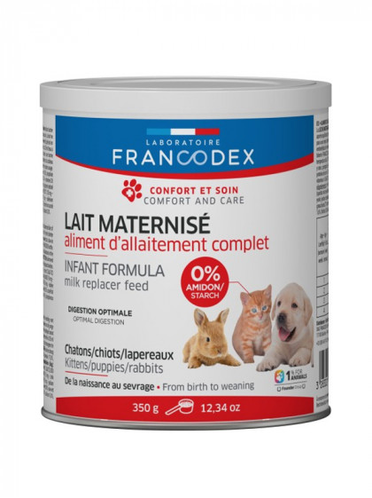 Lait maternisé chaton/chiot/lapereau 350g Francodex