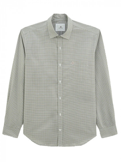 Chemise à carreaux Vichy SS26 Serge Blanco