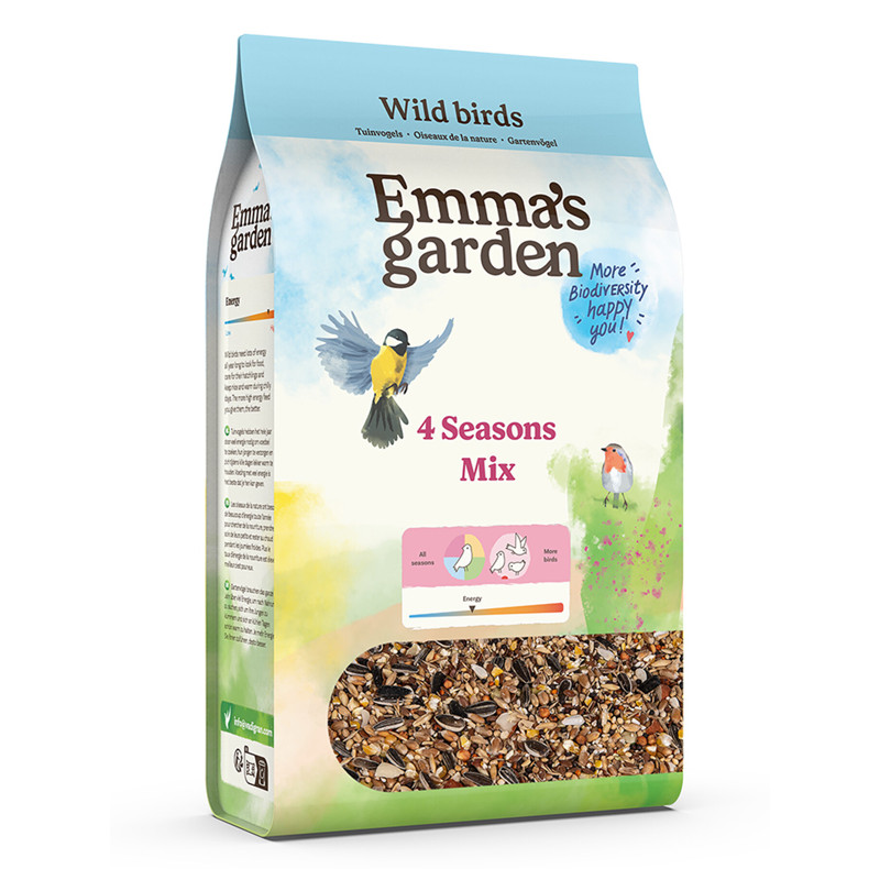 Mélange de graines 4 saisons Mix 4kg Emma's Garden