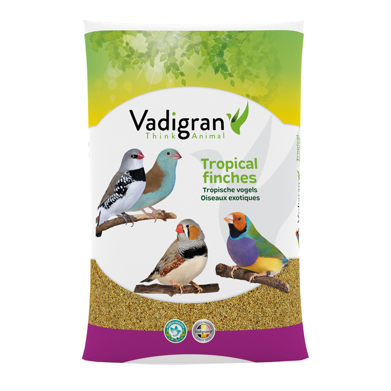 Mélange de graines Basic oiseaux exotiques 20kg Vadigran