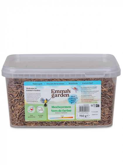 Seau de vers de farine 750g Emma's Garden