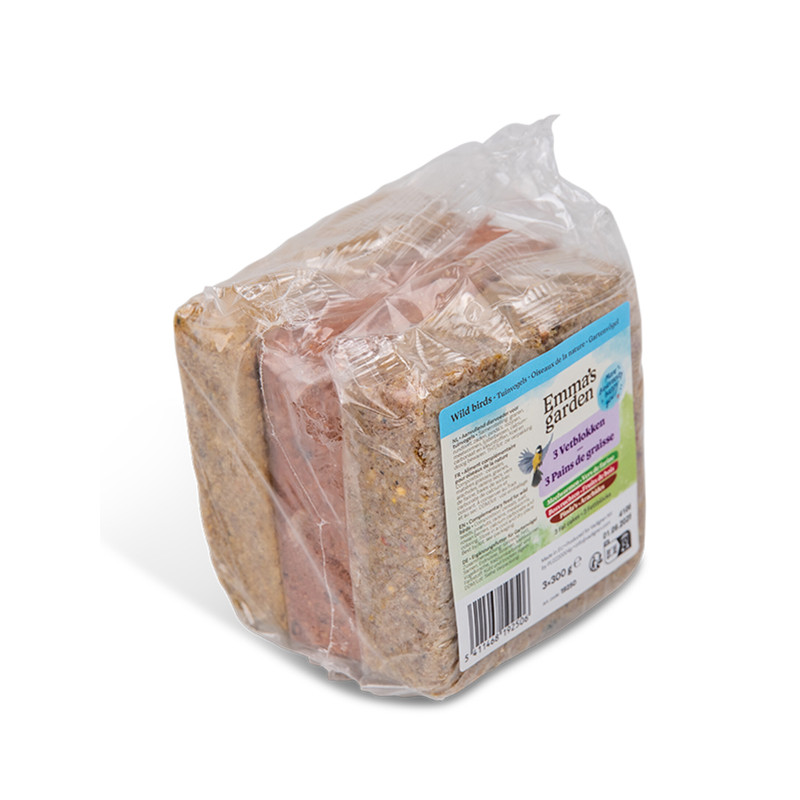 Pains de graisse 3x300g Emma's Garden