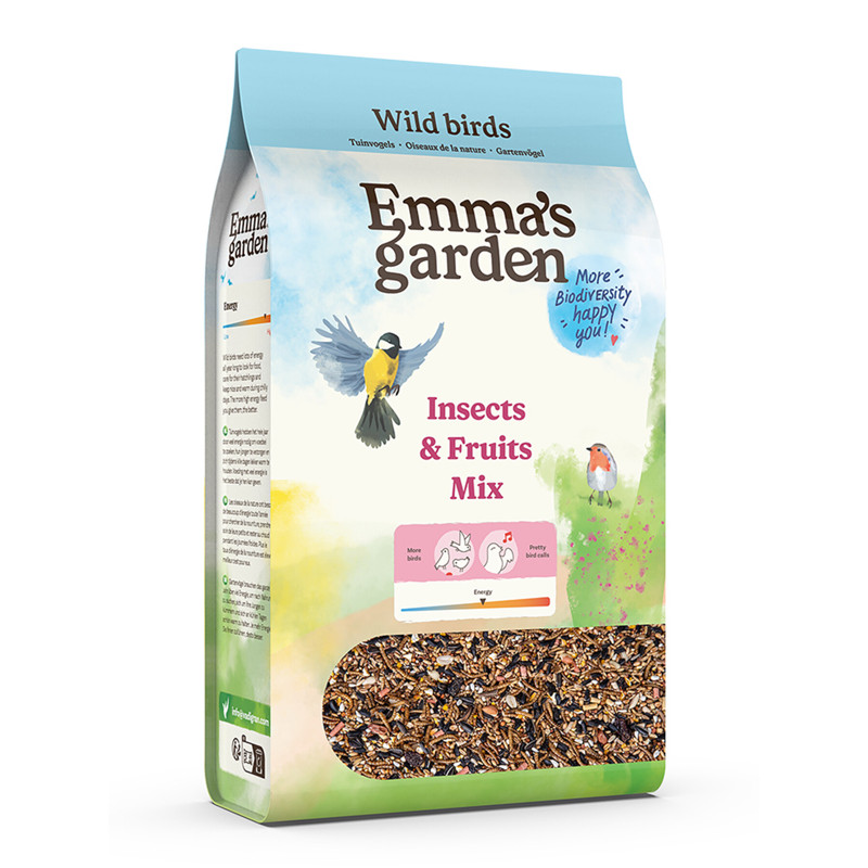 Mélange de graines Insect & Fruit Mix 1.1kg Emma's Garden