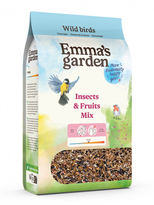 Mélange de graines Insect & Fruit Mix 1.1kg Emma's Garden